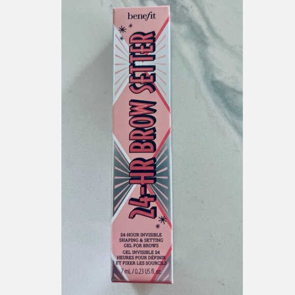 BENEFIT 24hr Brow Setter Clear Eyebrow Gel w/Lamination Effect 0.23oz NEW IN BOX - Picture 1 of 2